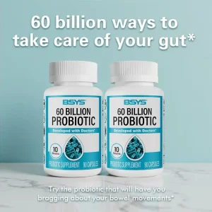 60 Billion Probiotic for Complete Gut Health