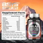 Shilajit Gummies for Focus, Drive, and Energy ingredients list