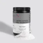 Nitric Shock Pre Workout Fruit Punch Powder