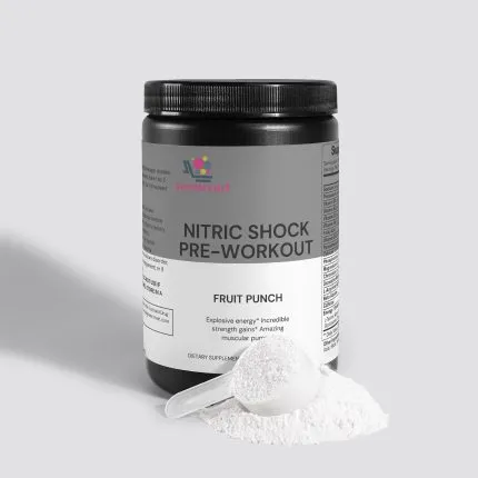 Nitric Shock Pre Workout Fruit Punch Powder