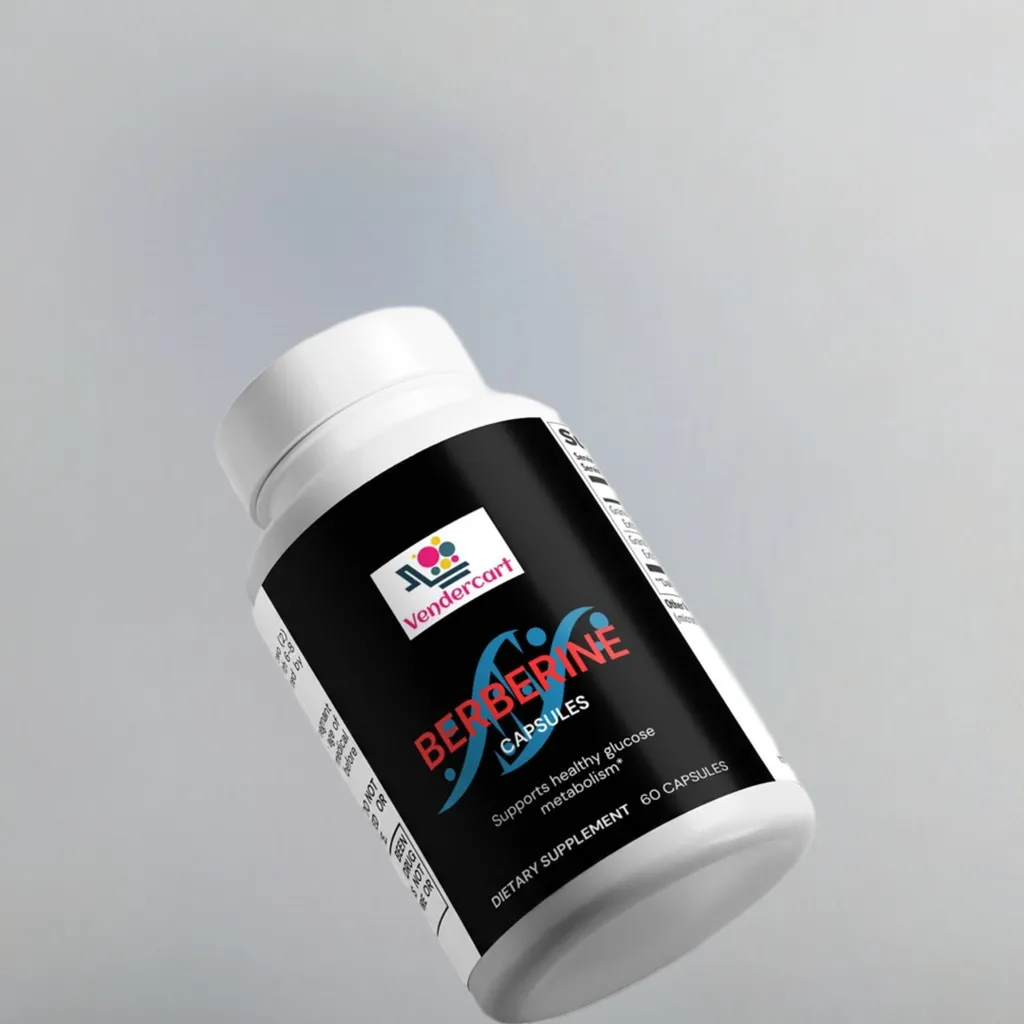 Pure Berberine Complex Supporting Energy and Glucose Levels bottle side view another