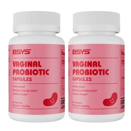BSYS Vaginal Probiotics for Women’s Health supplement bottle