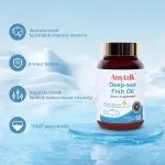 Best Fish Oil and Omega 3 supplement bottle side view