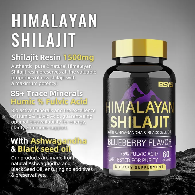 Himalayan Shilajit Gummies (60 Count)