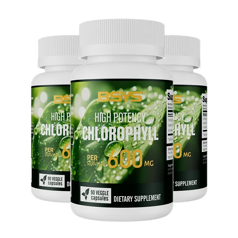 Chlorophyll Supplement for Detox 3 bottle