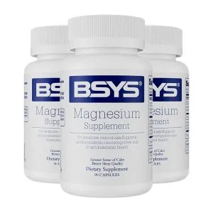 Supplements: Magnesium Three Bottle