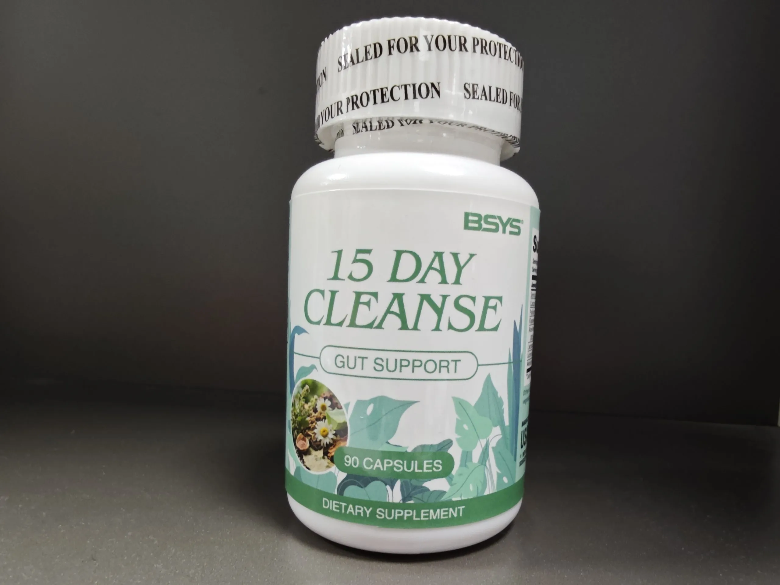Herbal Intestinal Cleanse single bottle pic