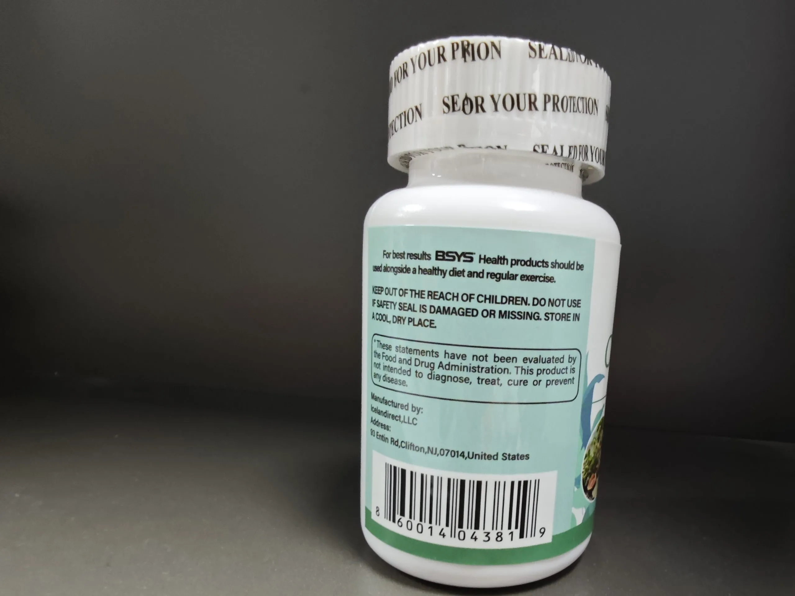 Herbal Intestinal Cleanse single bottle pic