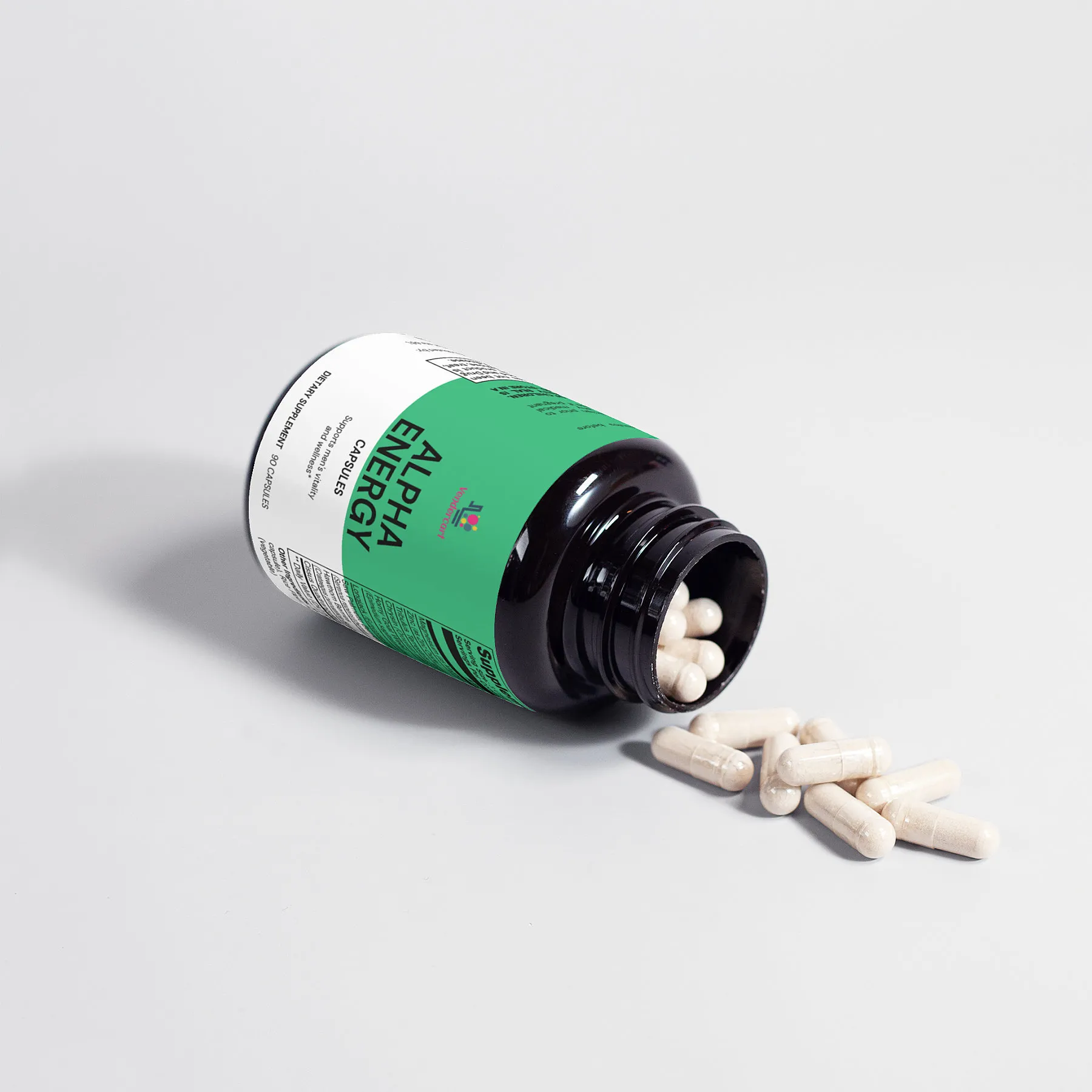 Alpha Testosterone Booster​ capsules image