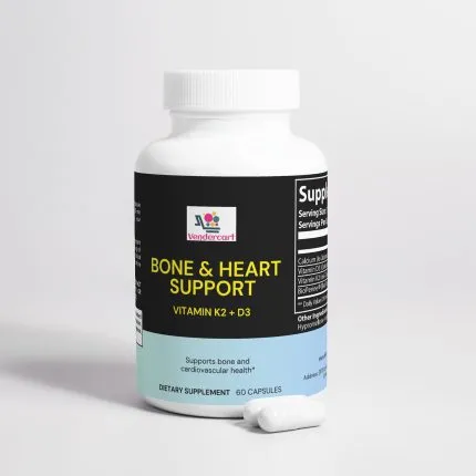BONE AND HEART SUPPORT WITH VITAMIN K2 AND D3