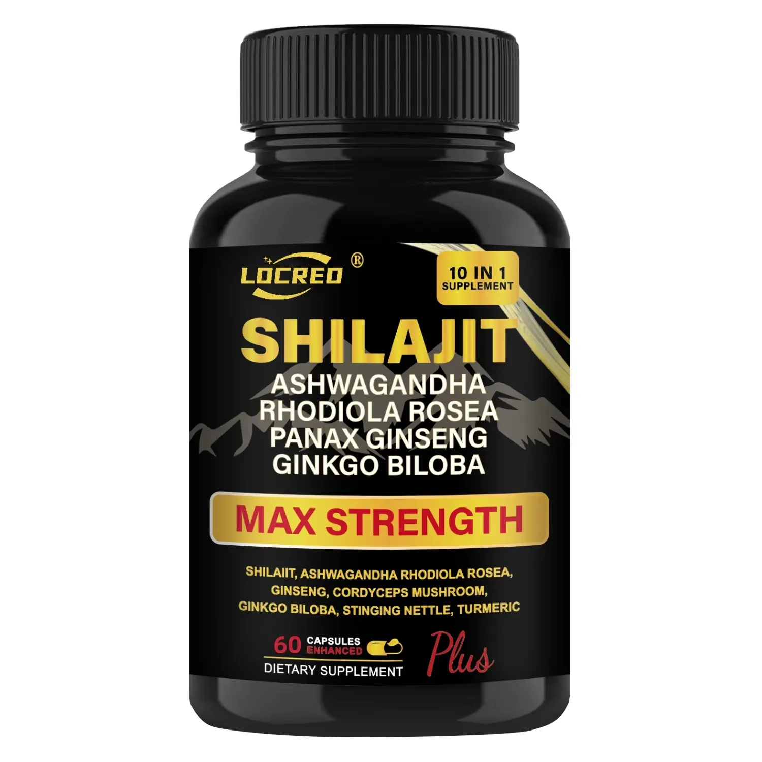 Shilajit & Ashwagandha Extra Strength for Men