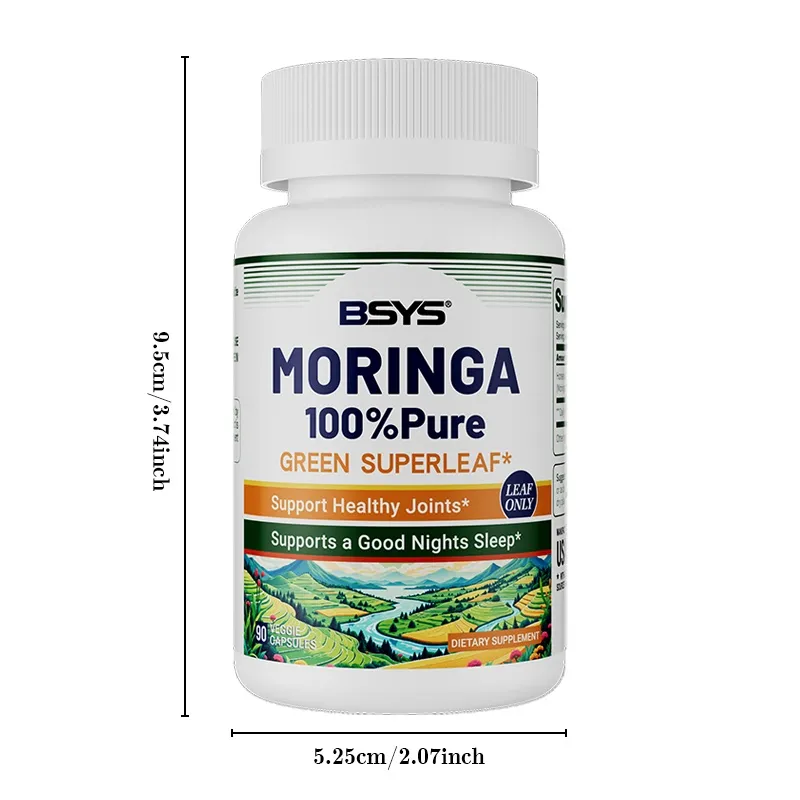 Moringa Capsules for Daily Antioxidant Support