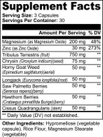 Alpha Testosterone Booster​ ingredients list