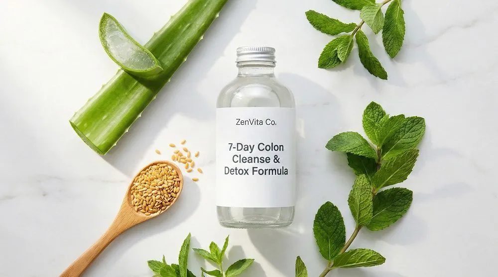 7-Day Colon Cleanse & Detox Formula Your Natural Reset Button for Bloating & Energy