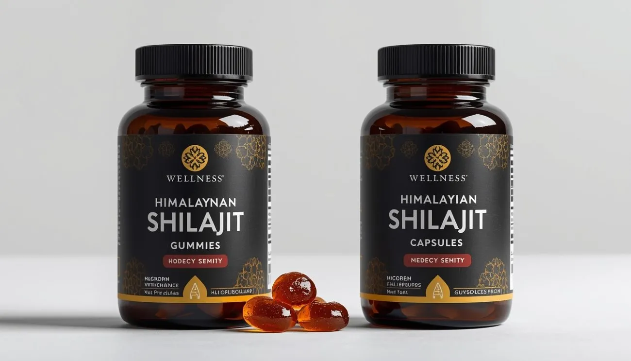 Shilajit Gummies vs. Capsules